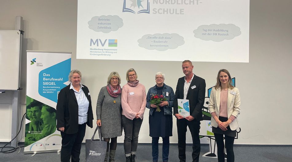 Auszeichnung Berufswahl-Siegel MV 2025