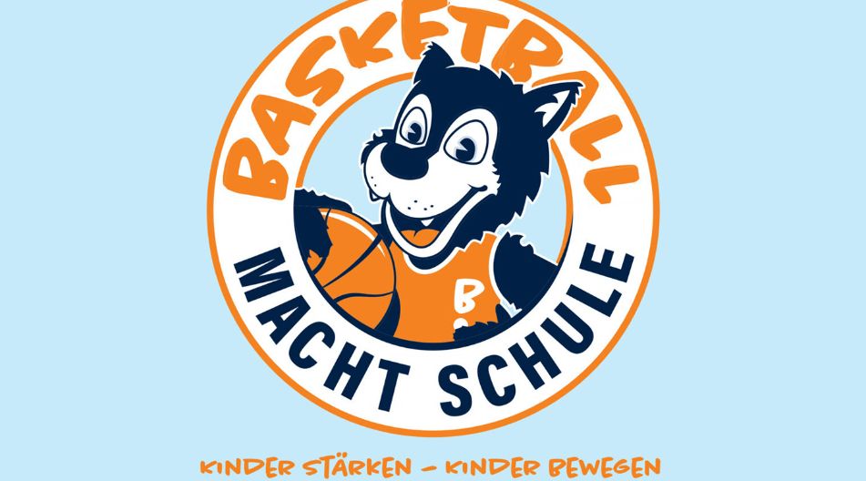 Das Logo des Vereins Basketball macht Schule
